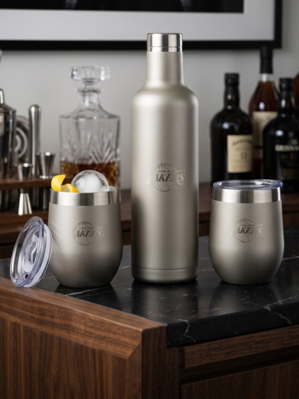 Wine cooler set / wine tumbler set